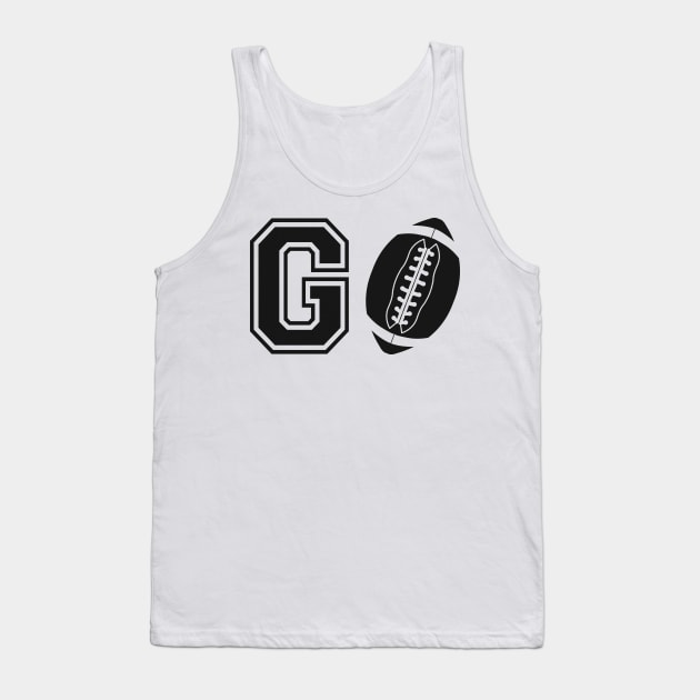 Football - Go football Tank Top by KC Happy Shop